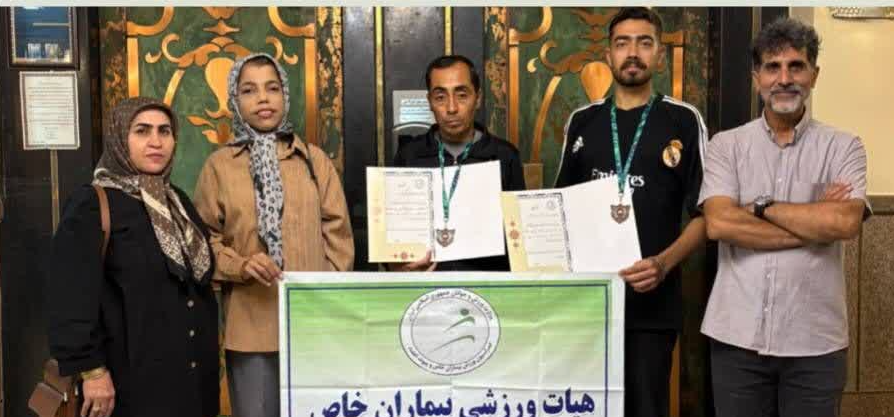 درخشش ورزشکاران تالاسمی خراسان شمالی در قهرمانی کشور؛ دو مدال برنز، حاصل اراده‌ای فراتر از محدودیت‌ها